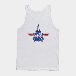 Top Gun Tank Top - Top Gun|Classic Movies|Movie Lover|80s Movies|Air Force|Fighter Jets by Rivenfalls